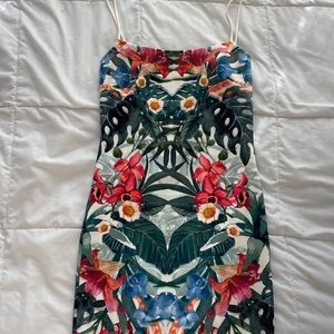 Tropical Mini Dress